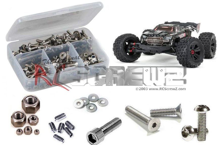 ara040 - Arrma RC Kraton Roller EXB 1/5th (#ARA5208) Stainless