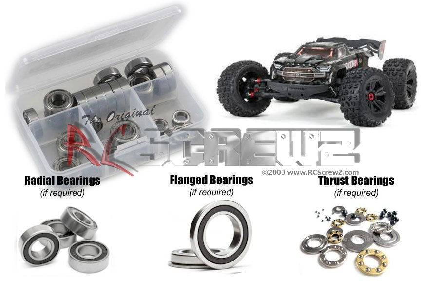 ara040r - Arrma RC Kraton Roller EXB 1/5th (#ARA5208) Rubber