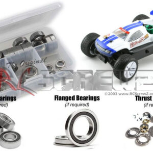 kyo075r - Rubber Shielded Bearing Kit For The Kyosho Inferno Mini ST 09 (#31312)