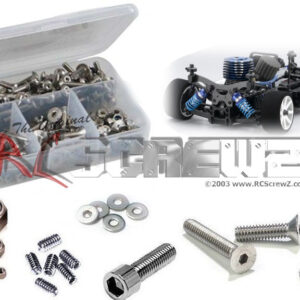 kyo112 - Stainless Steel Screw Kit For The Kyosho V-One-RRR  EVO2 1/10th Nitro (#31262)