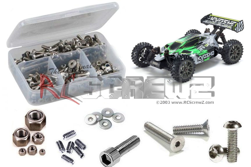 kyo189 - Stainless Steel Screw Kit For The Kyosho Inferno Neo 3.0 VE Type 2  (#34108)